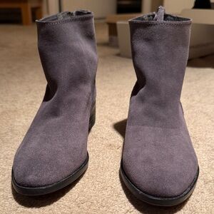 Dolce Vita Charcoal Ankle Booties